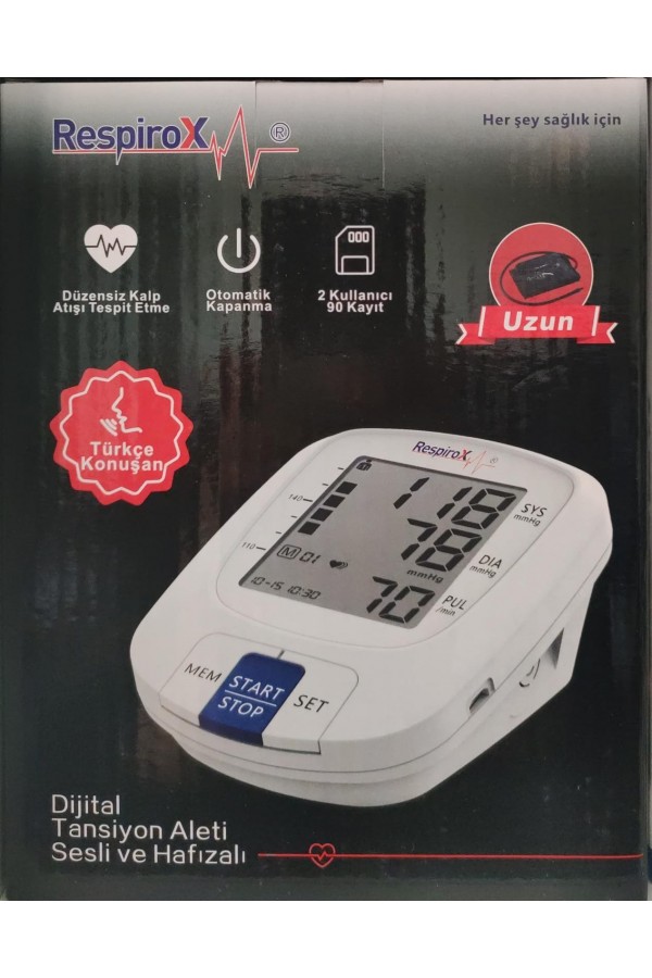 Respirox Dijital Tansiyon Tansiyon Aleti